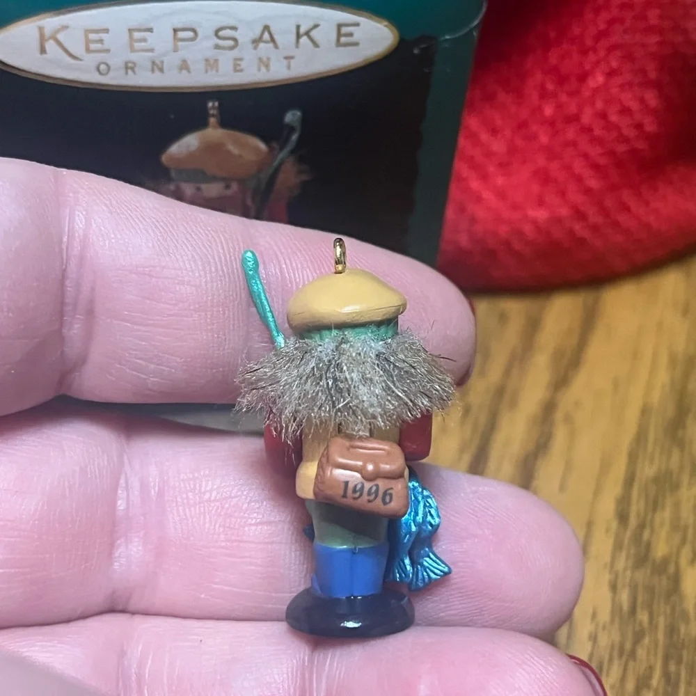 Keepsake by Hallmarks Ornament Nutcracker fisherman.
